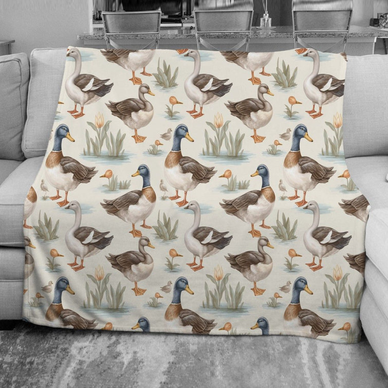 Duck discount fleece blanket